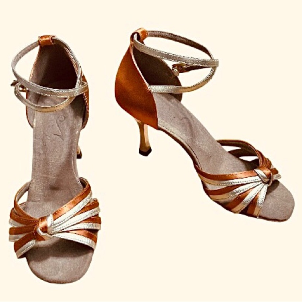 Henry G Satin Leather Ballroom Dance Shoes